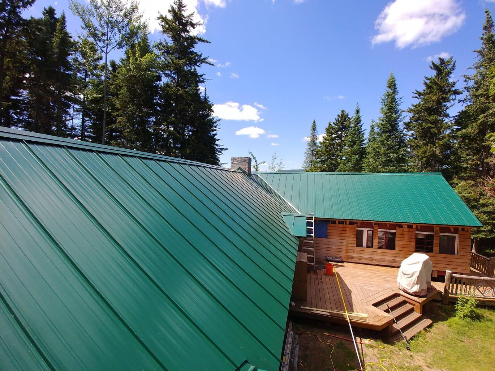 Vertical Seam Metal Roofing