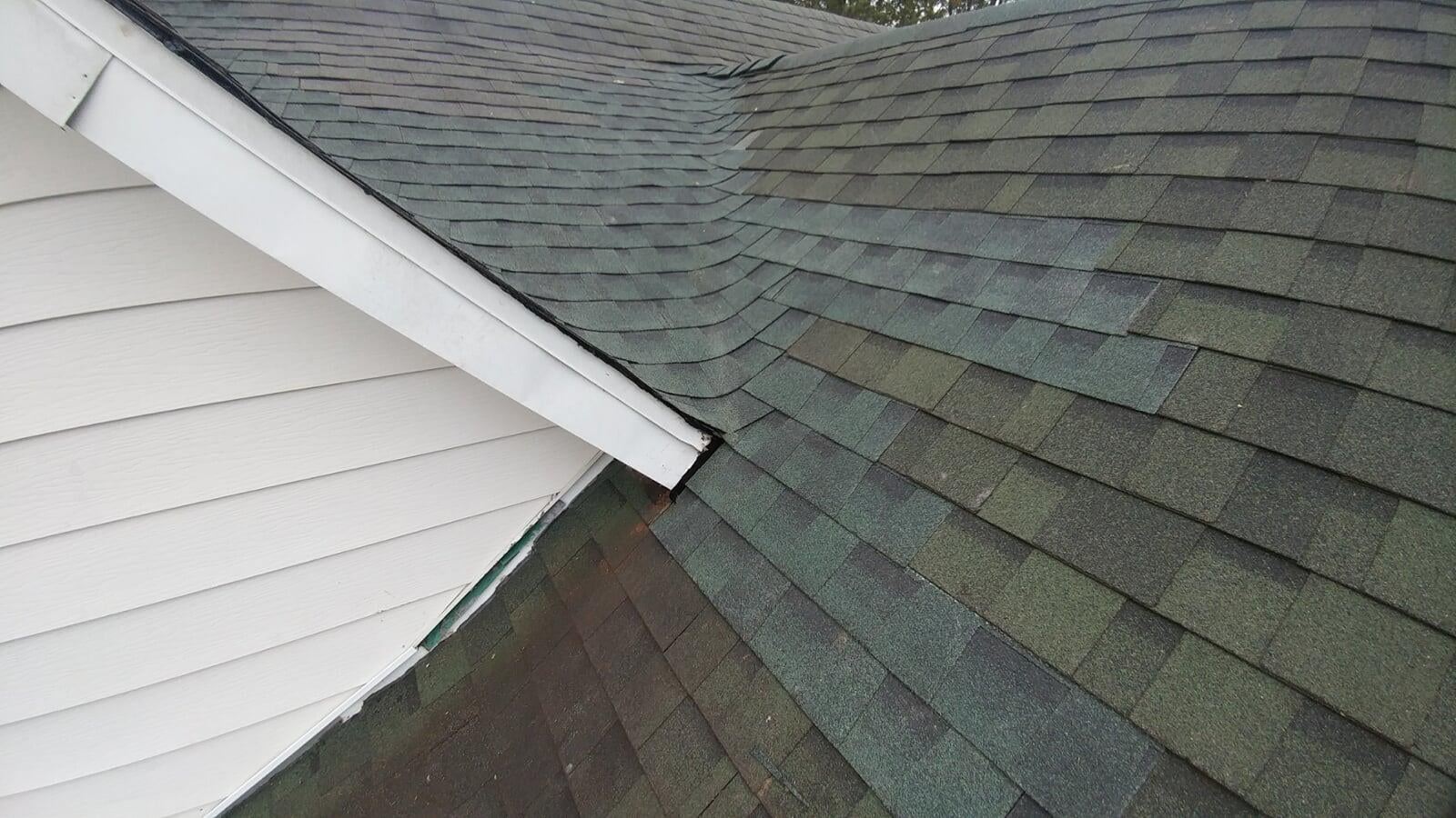 roof leak repair on blind valley