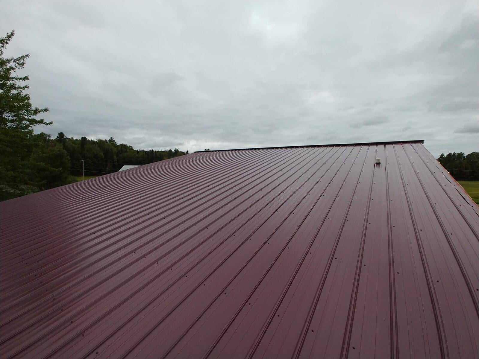 R-Panel Metal Roofing