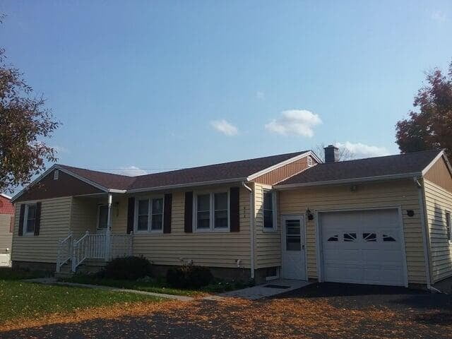 new installed asphalt shingle roofing in winthrop ny